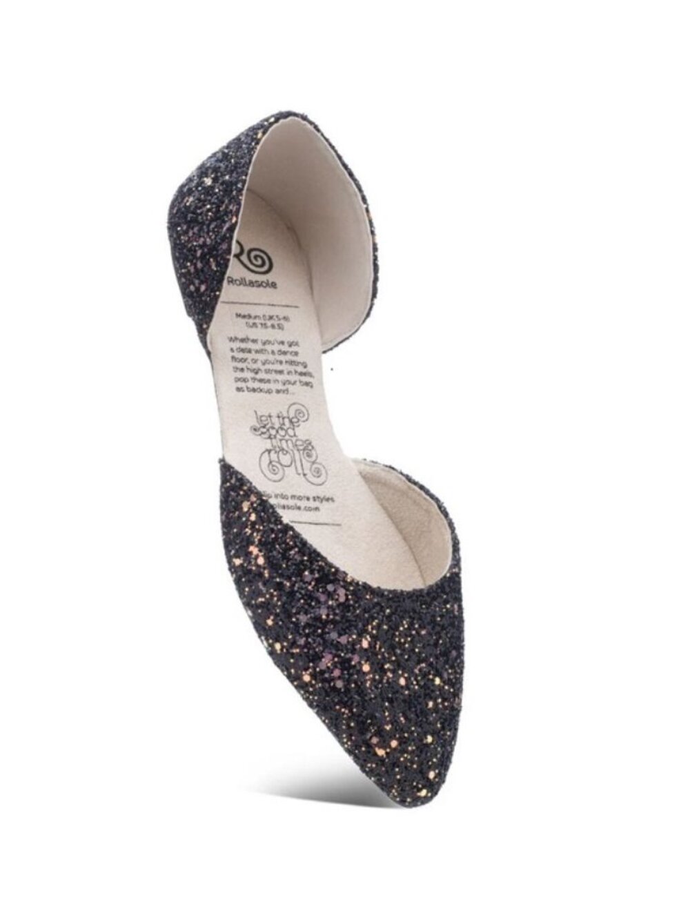 Rollasole Glitz & Glam Flat Shoe